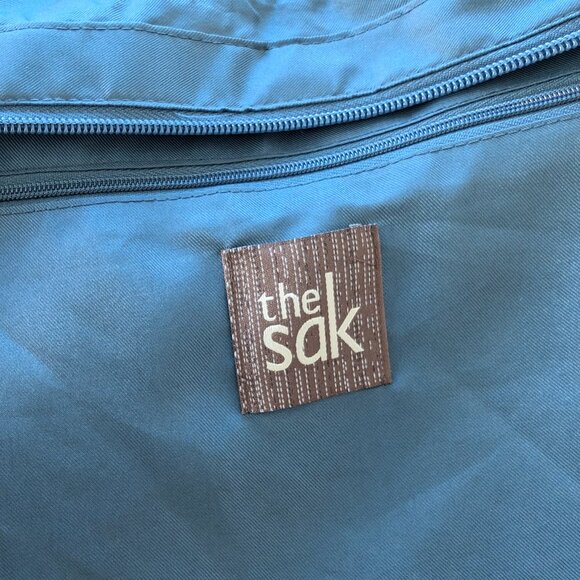 The Sak Blue and Brown Shoulder Bag - Picture 7 of 16